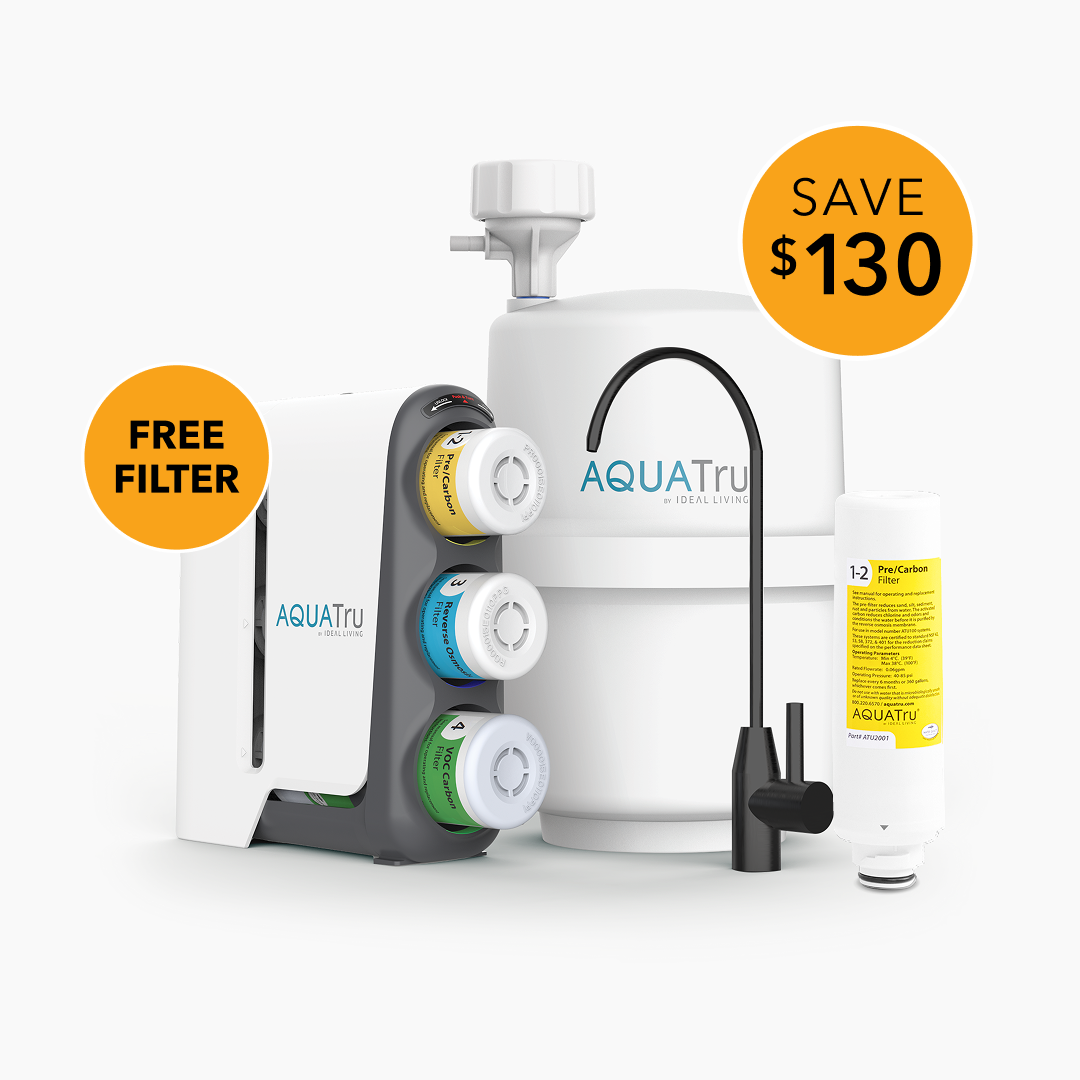 AquaTru Under Sink + Classic Pre/Carbon Filter