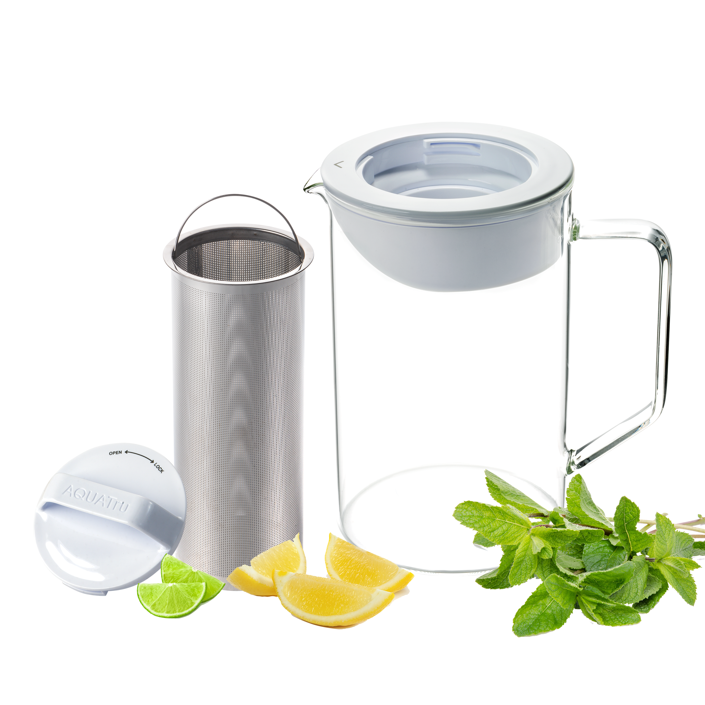AquaTru® Carafe Tru-Infuser Pitcher & Lid
