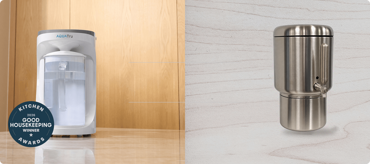 AquaTru Classic vs Rorra Stainless Steel Dispenser