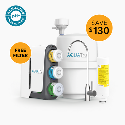AquaTru Under Sink + Classic Pre/Carbon Filter