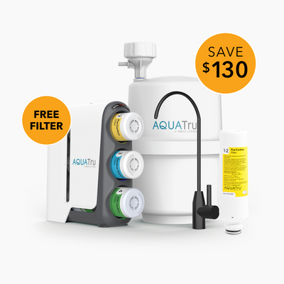 AquaTru Under Sink + Classic Pre/Carbon Filter