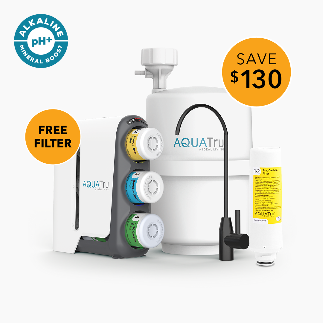 AquaTru Under Sink + Classic Pre/Carbon Filter
