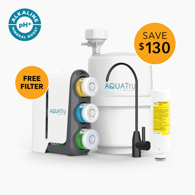 AquaTru Under Sink + Classic Pre/Carbon Filter