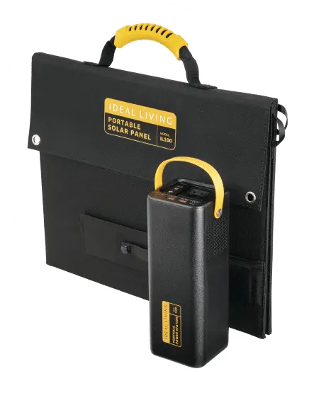 Portable Solar Panel and Battery Station | AquaTru®