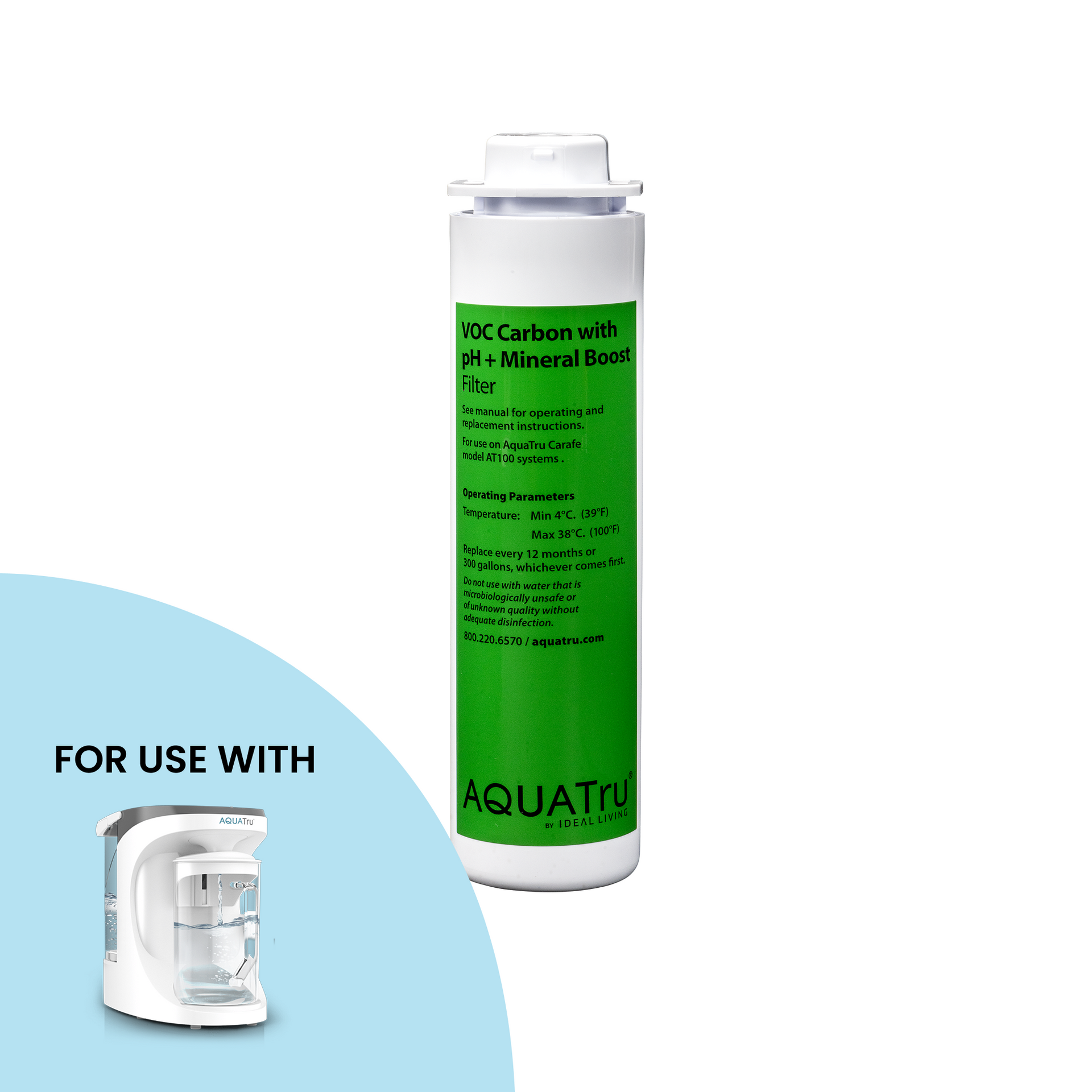 Carafe ONLY Mineral Boost Alkaline VOC Filter