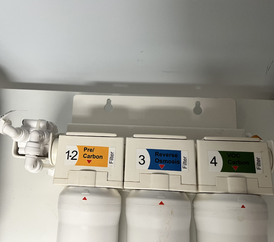 Under the Sink Filter Manifold