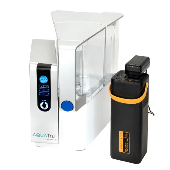 Portable Power Station with AquaTru® Water Purifier