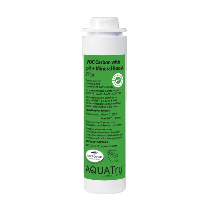 Carafe ONLY Mineral Boost Alkaline VOC Filter | AquaTru®