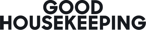 Good Housekeeping logo in bold, modern typography on a white background.
