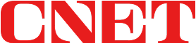 CNET logo in bold red letters on a white background.