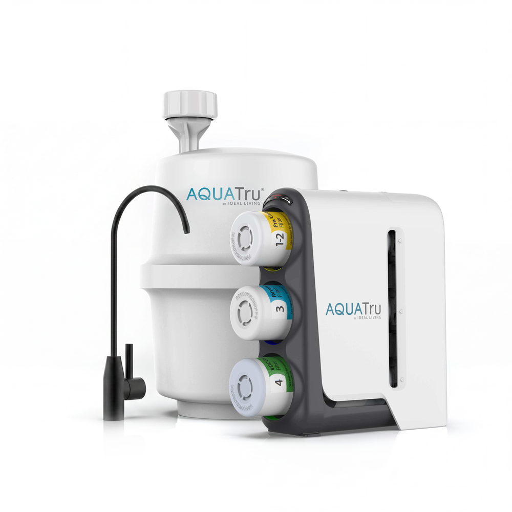 AquaTru Under Sink Gen 2 with Black Color Faucet