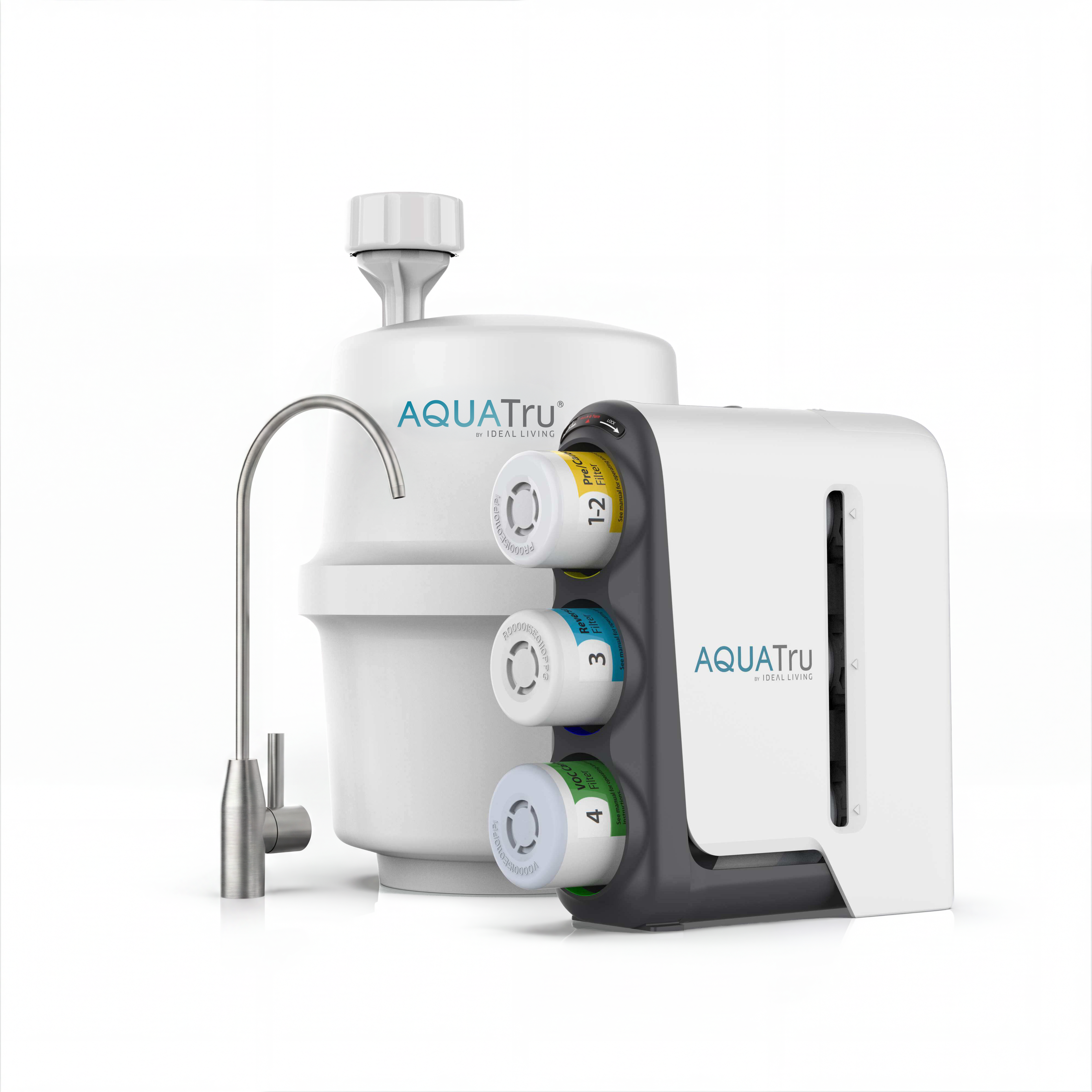 AquaTru Under Sink Gen 2 with Chrome Color Faucet