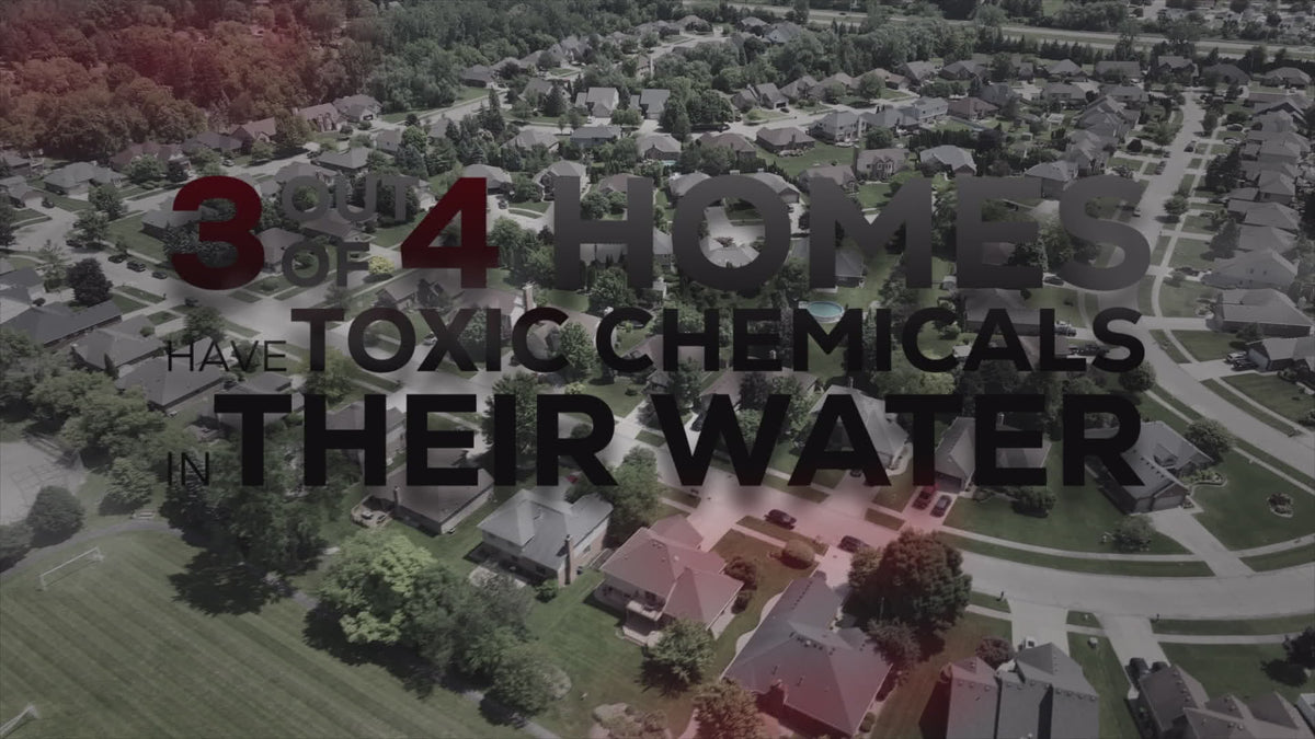 Load video: Video speaking about the dangerous contaminants hiding in your tap water that regular water filters cannot reduce. AquaTru purifiers can however. 